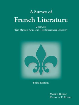 cover image of Survey of French Literature, Volume 1